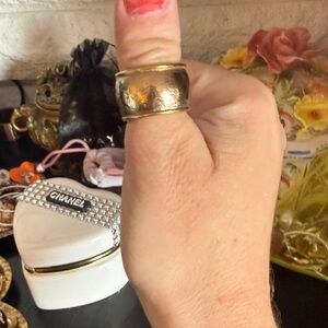 Kenneth Cole Reaction Gold-Tone Statement Ring